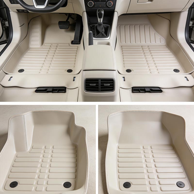 Set Tikar Lantai Kereta Mudah Dibersihkan